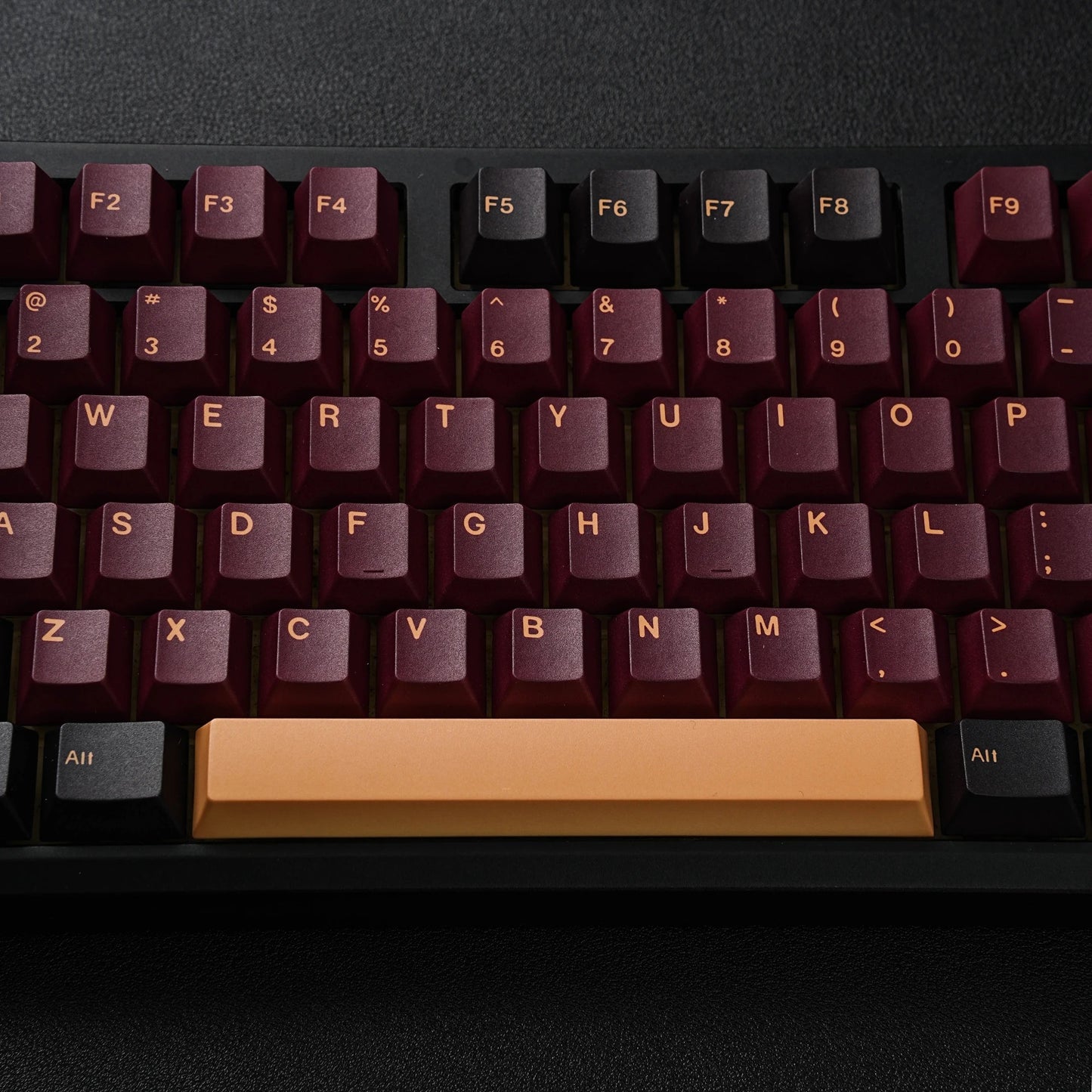 Red Samurai French AZERTY Cherry Profile PBT Keycap Set — 143 Keys