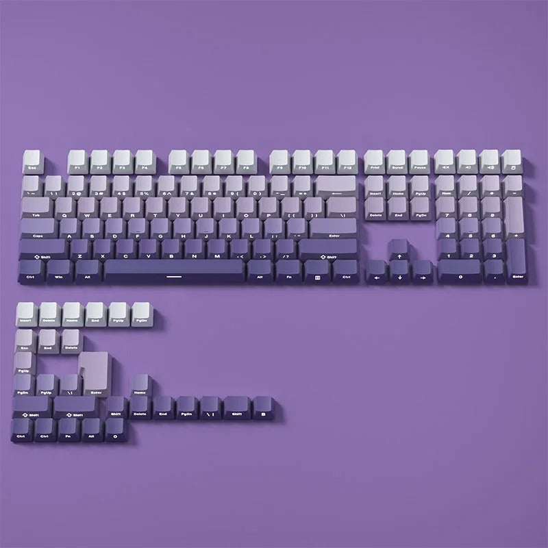 The Horizon Gradient Side-Printed PBT Keycap Set (130+ Keys)