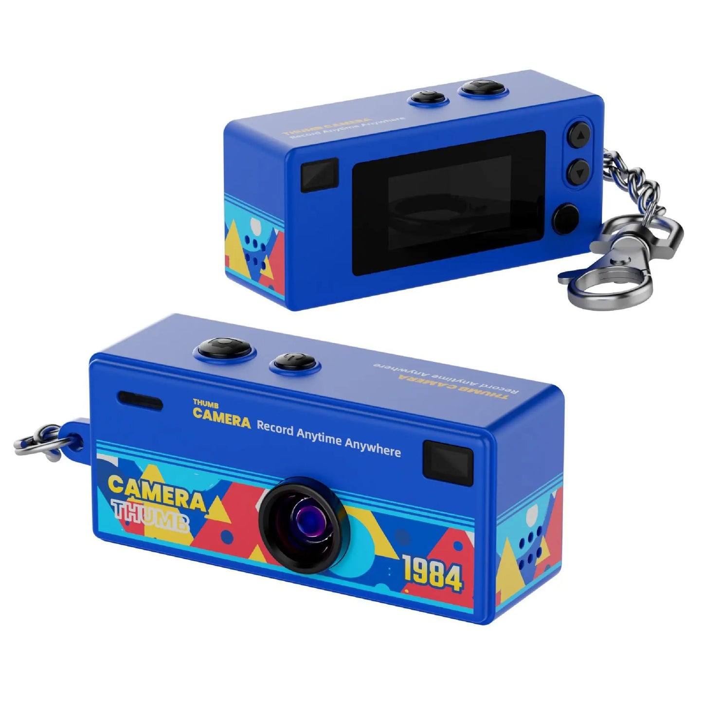 Retro 1984 Pocket Thumb Camera Starter Kit (Includes 64GB MicroSD Card)