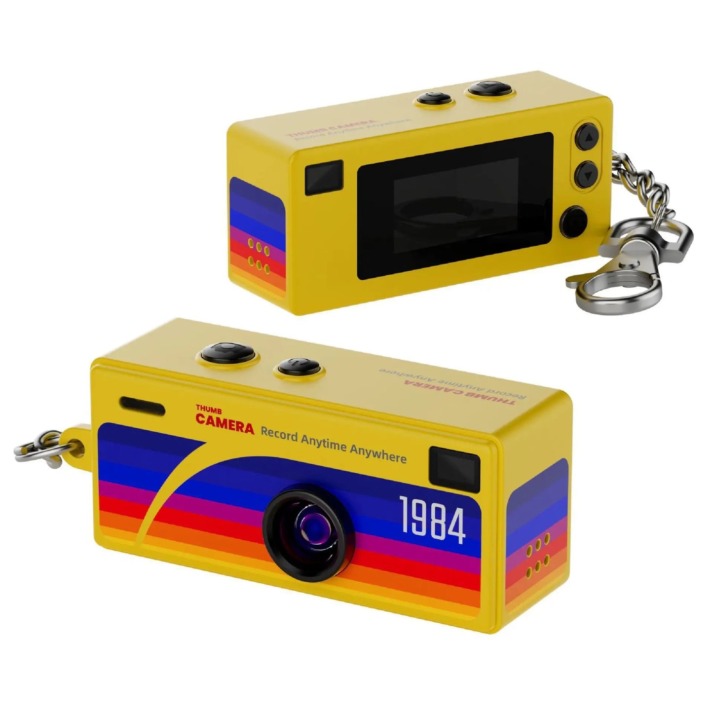 Retro 1984 Pocket Thumb Camera Starter Kit (Includes 64GB MicroSD Card)