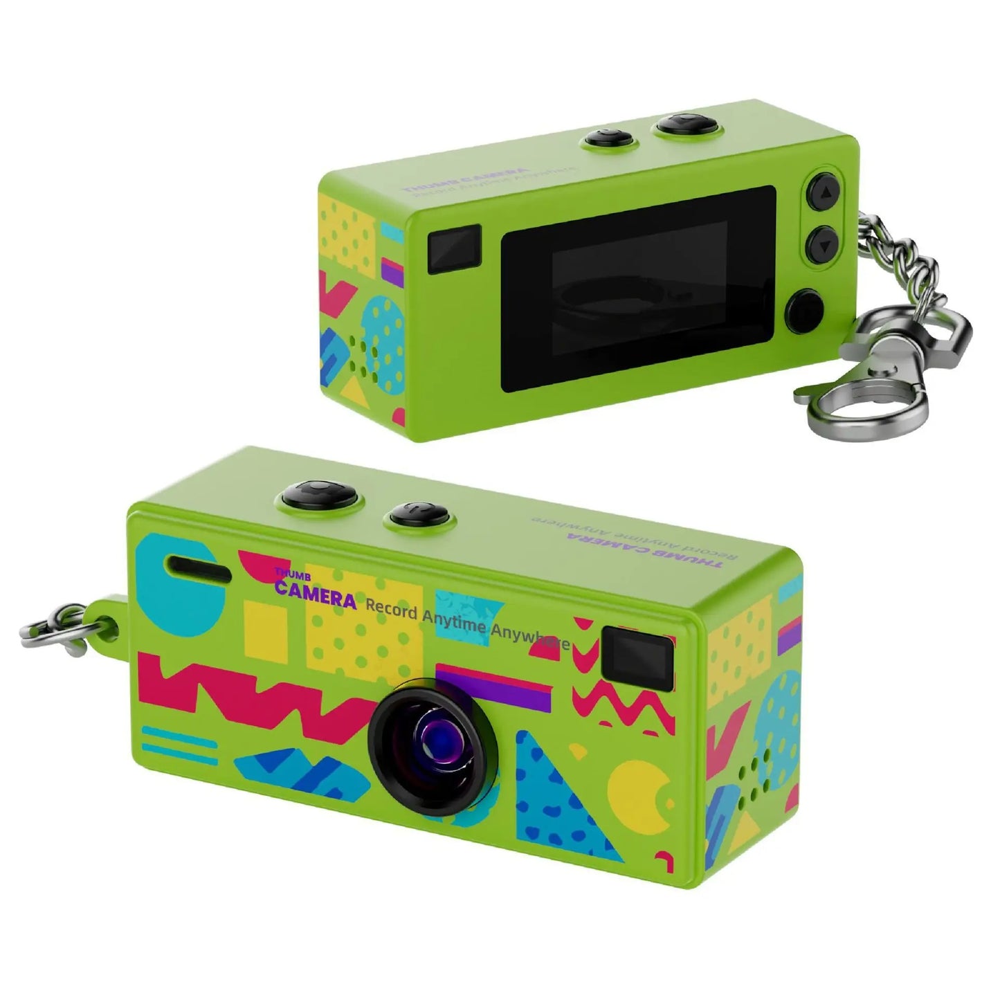 Retro 1984 Pocket Thumb Camera Starter Kit (Includes 64GB MicroSD Card)