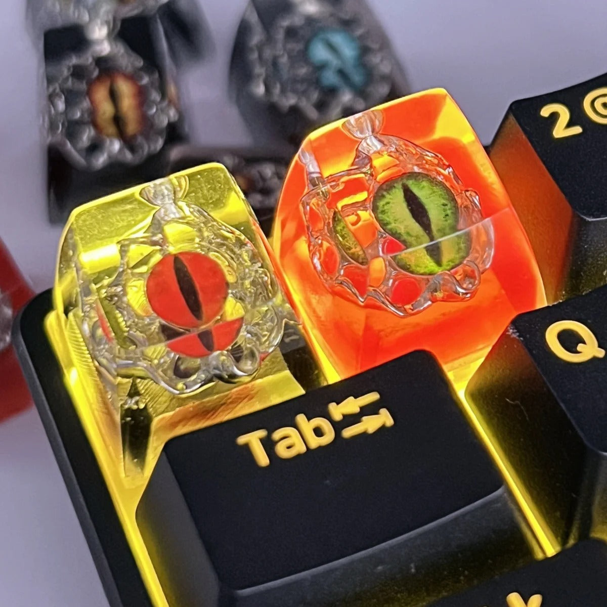 Mystic Eye Dark Fantasy Resin Artisan Keycap