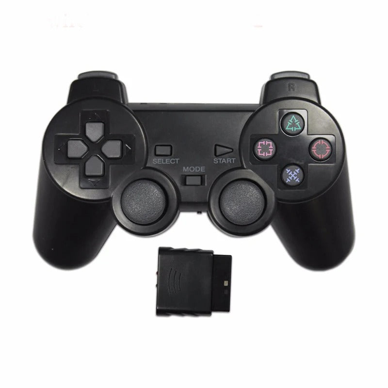 2.4GHz Wireless PS2-Style Gamepad for Retro Gaming