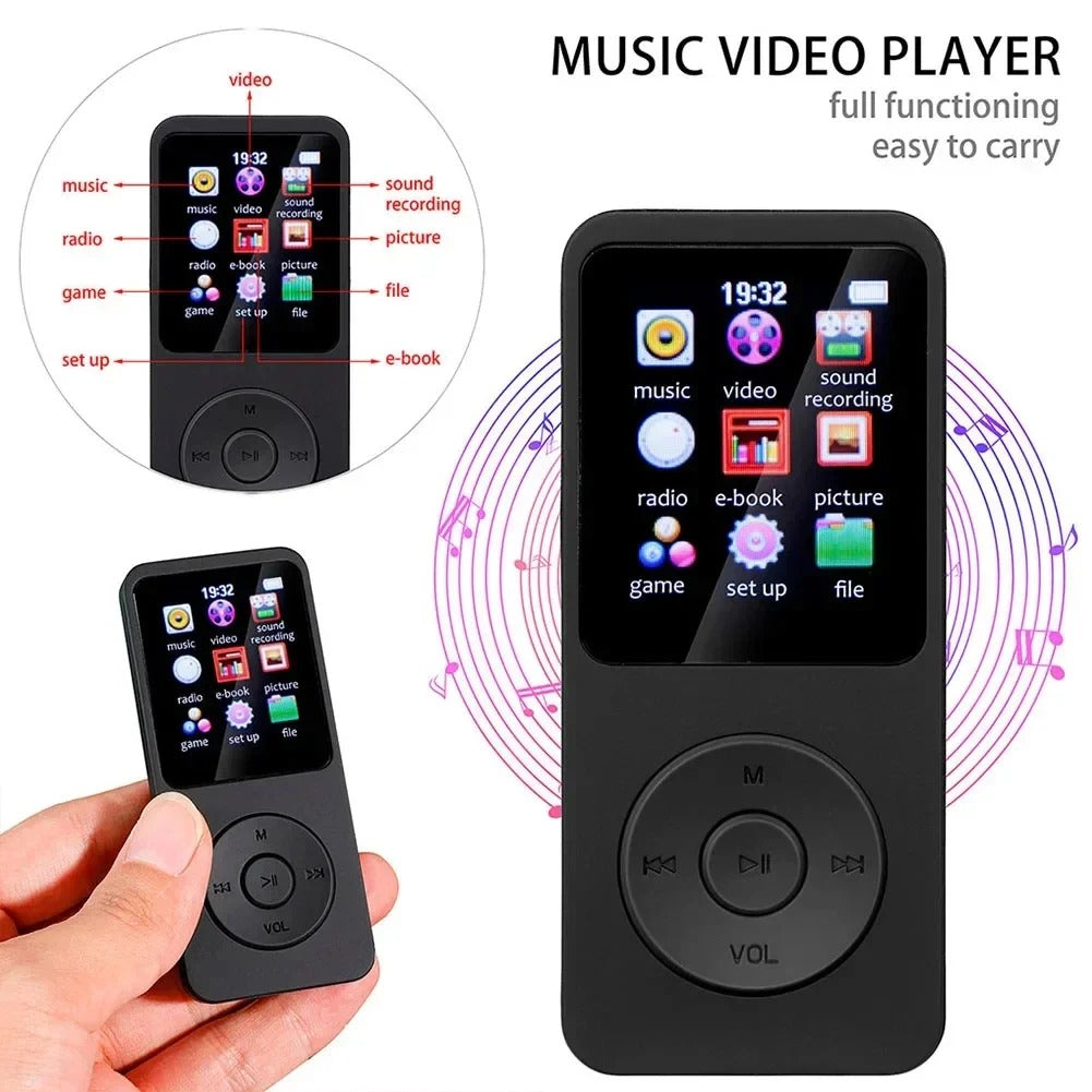 The Carbon-Walkman HIFI Pocket MP3 Player (32GB)