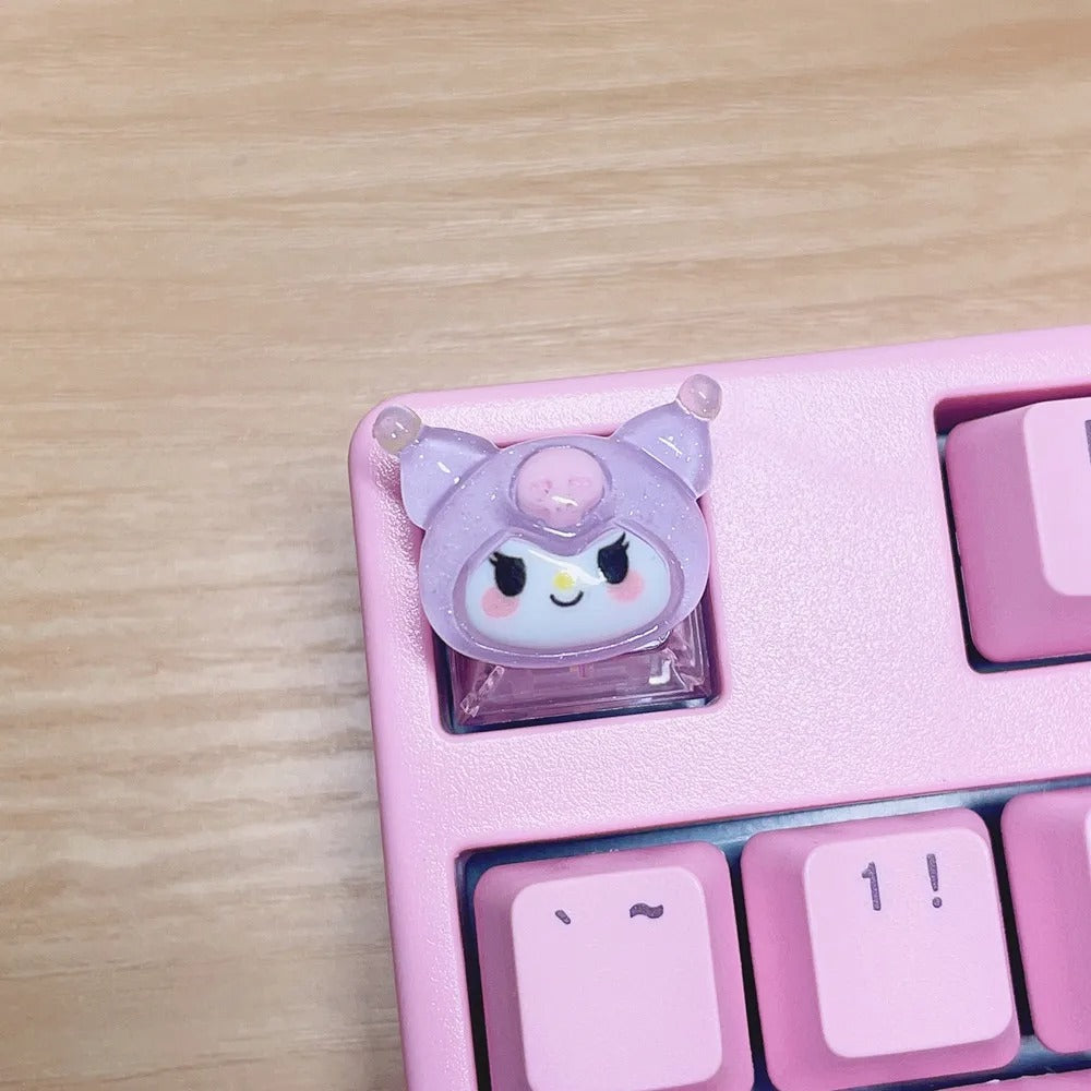 Translucent Pastel Character Artisan Keycap