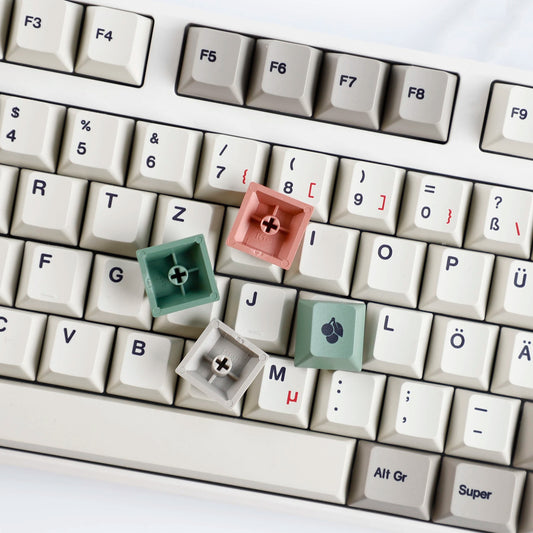 German QWERTZ PBT Keycap Set — 161 Keys