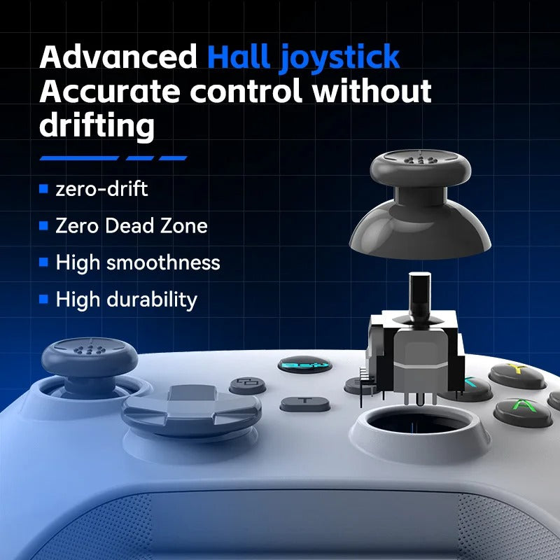 G6 Wireless Gamepad with Hall Effect Triggers | Switch, PC, Android, iOS
