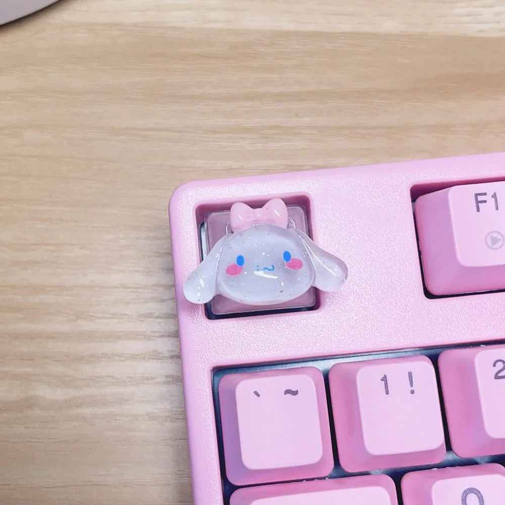 Translucent Pastel Character Artisan Keycap
