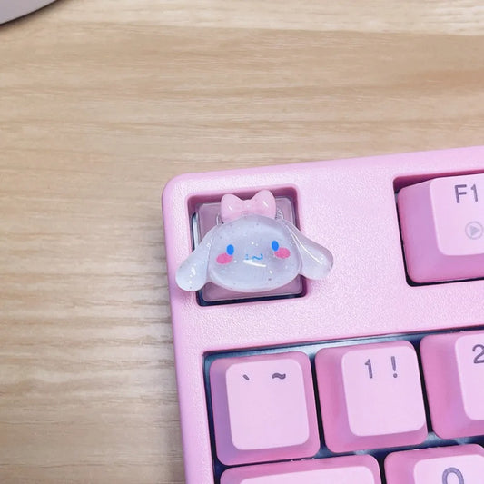 Translucent Pastel Character Artisan Keycap