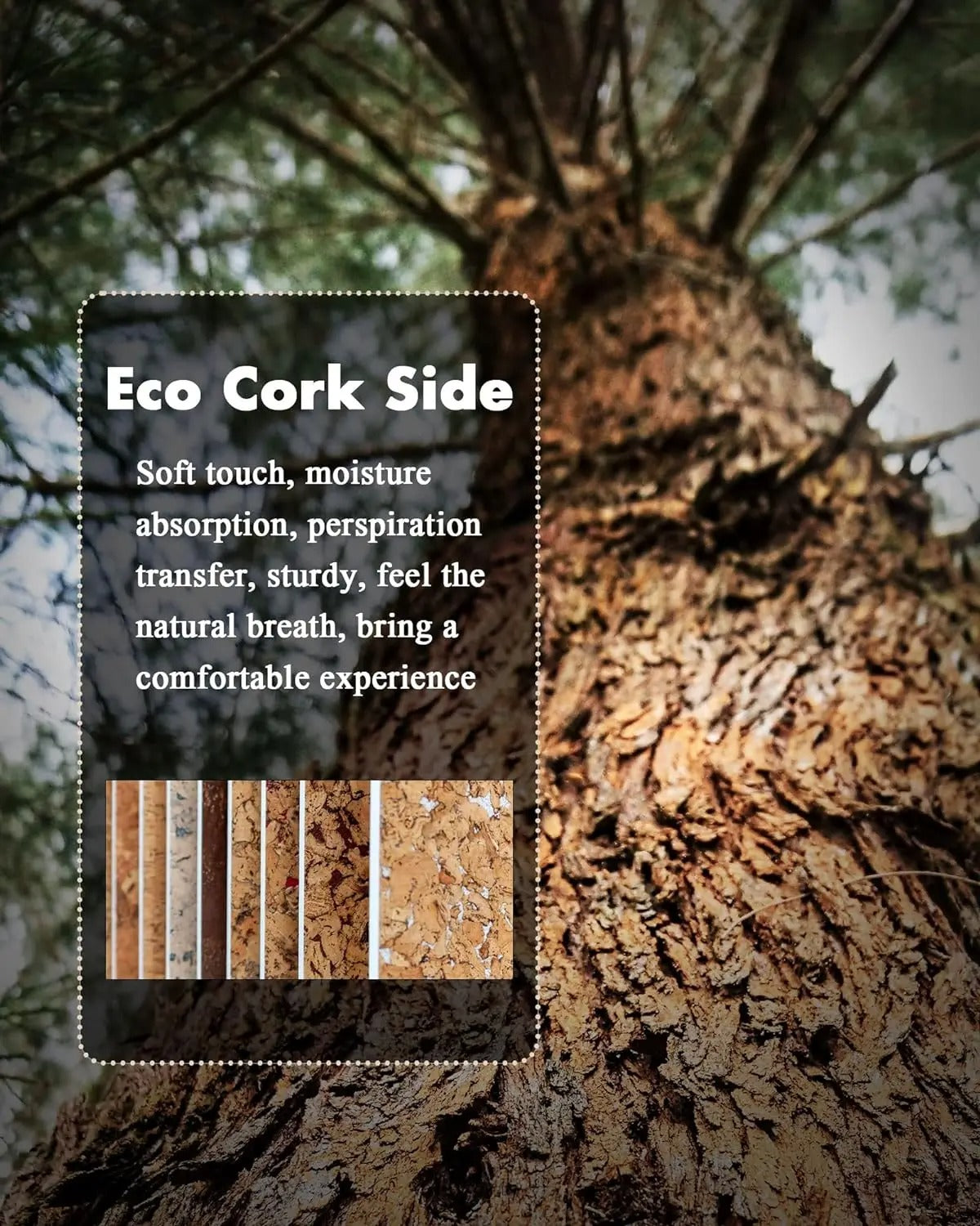 Double-Sided Cork Desk Mat for Aesthetic Workspaces