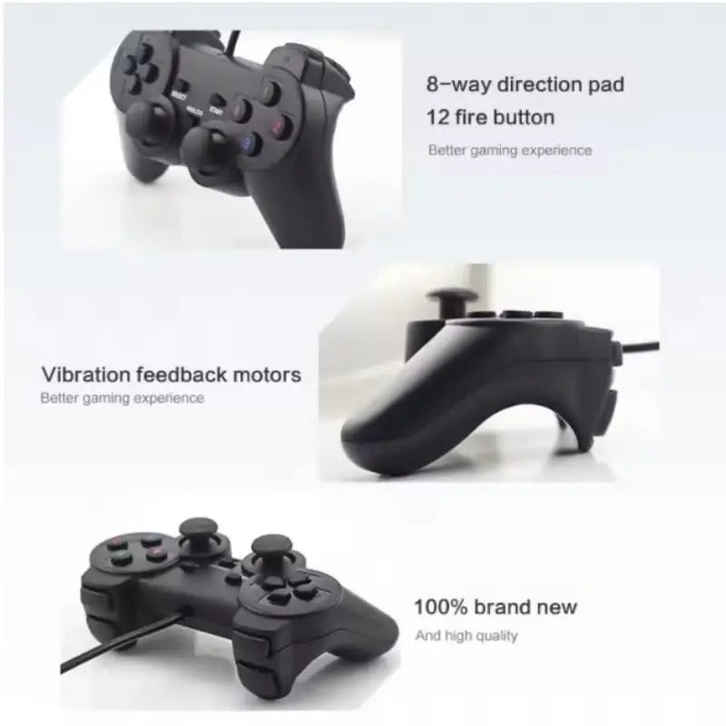 USB Wired PC Game Controller for Windows
