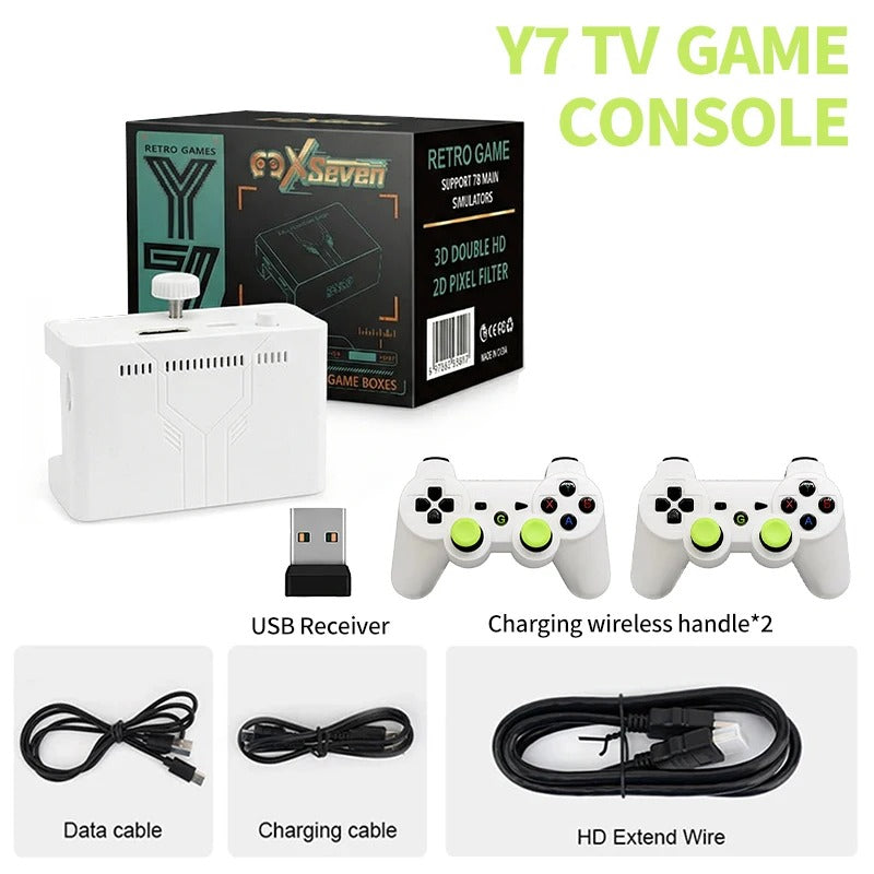 RetroDeskStudio 4K Retro Game Console - 128GB (10,000+ Games)