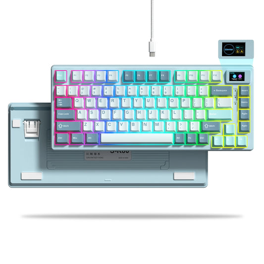 The Horizon-75 OLED Gasket-Mounted Mechanical Keyboard