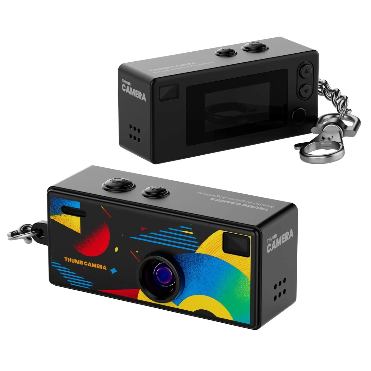 Retro 1984 Pocket Thumb Camera Starter Kit (Includes 64GB MicroSD Card)