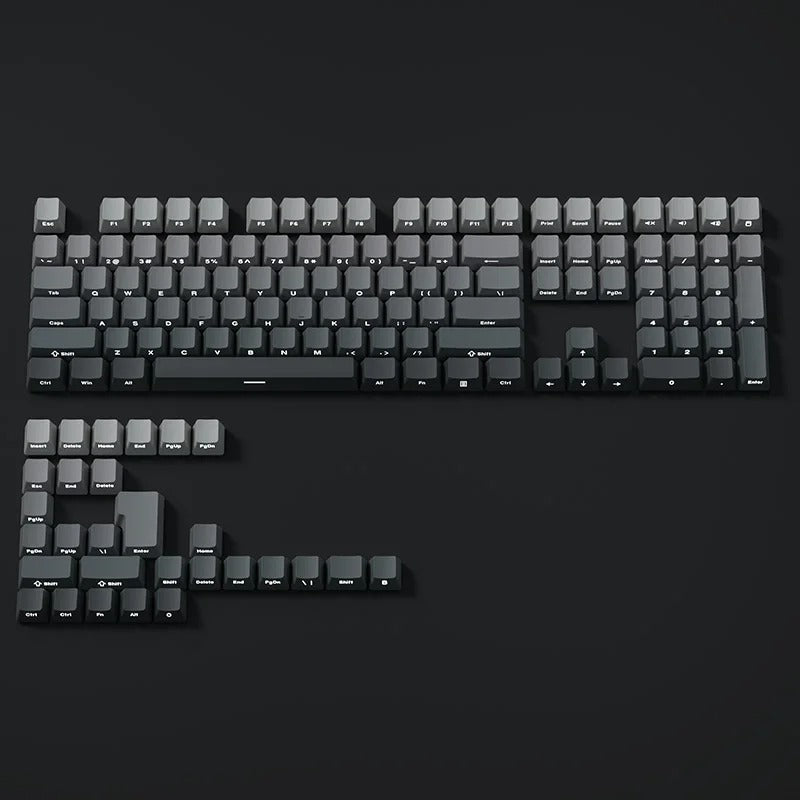 The Horizon Gradient Side-Printed PBT Keycap Set (130+ Keys)