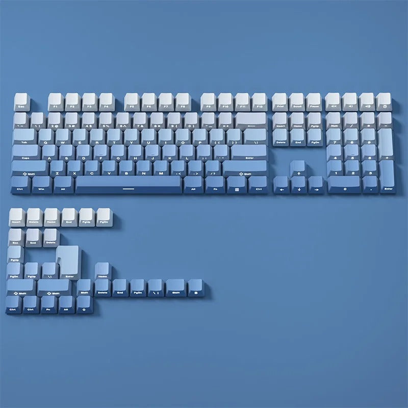 The Horizon Gradient Side-Printed PBT Keycap Set (130+ Keys)
