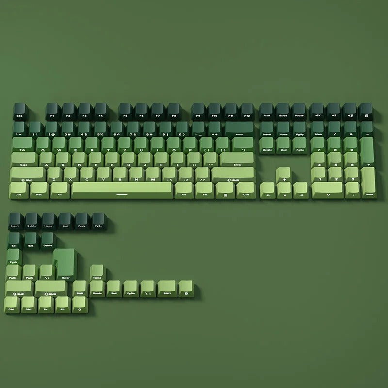 The Horizon Gradient Side-Printed PBT Keycap Set (130+ Keys)