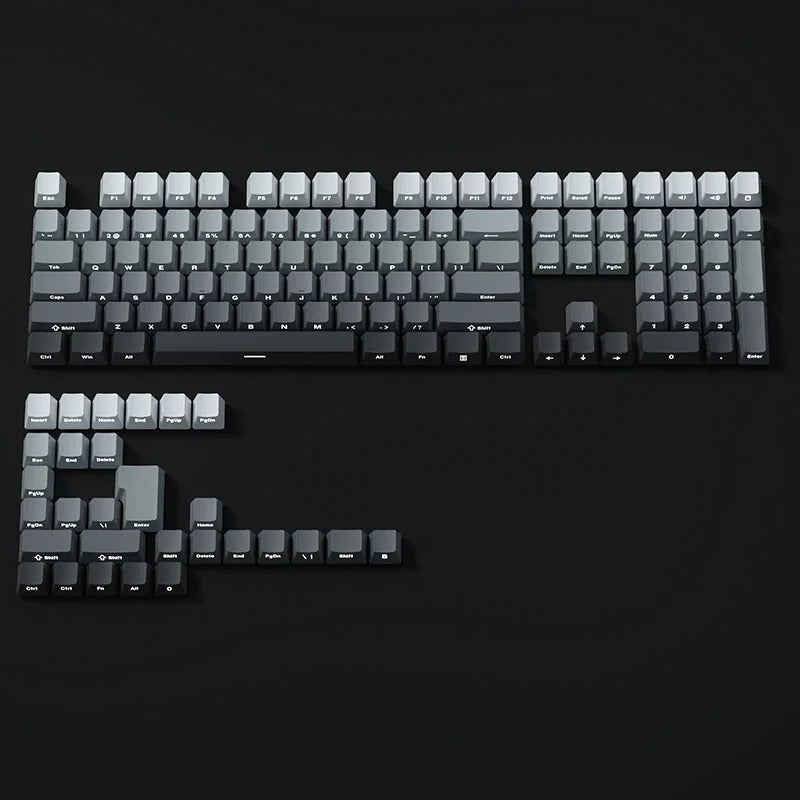 The Horizon Gradient Side-Printed PBT Keycap Set (130+ Keys)